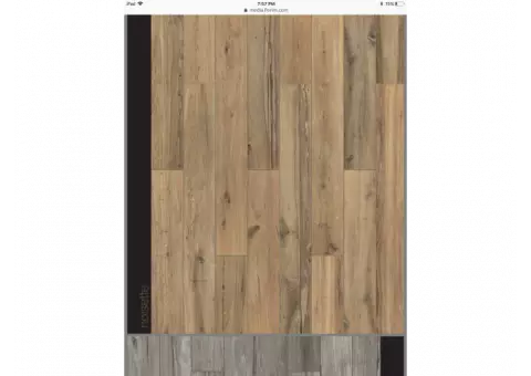 Brand new wood look tiles, italian